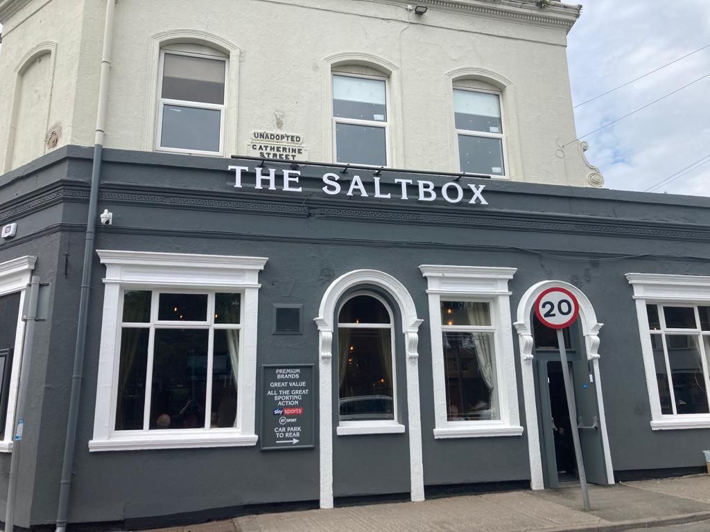 Doors are open again at The Salt Box pub much to the delight of the