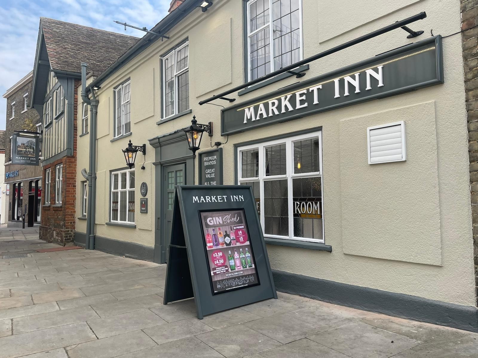 The Market Inn, Huntingdon reopens after six-figure investment ...